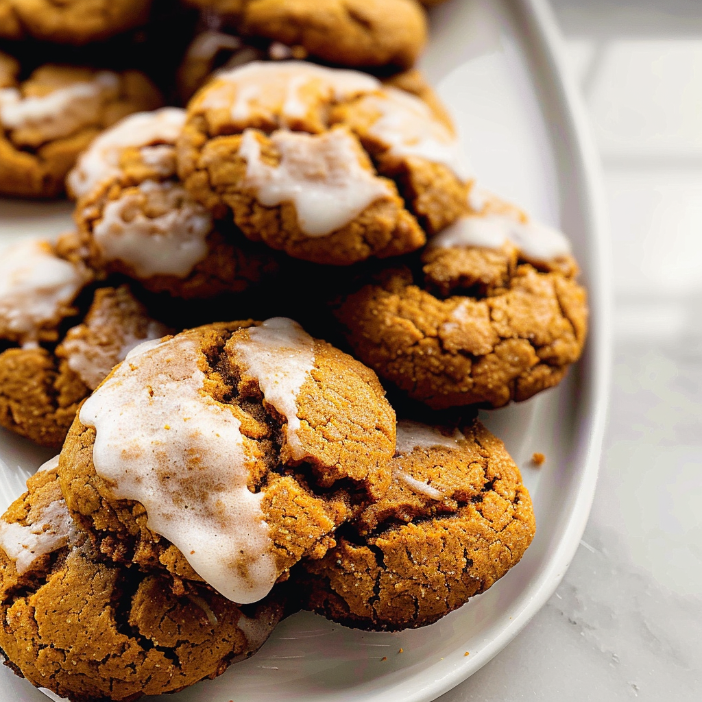 Recipe preparation for Super Soft Pumpkin Cookies