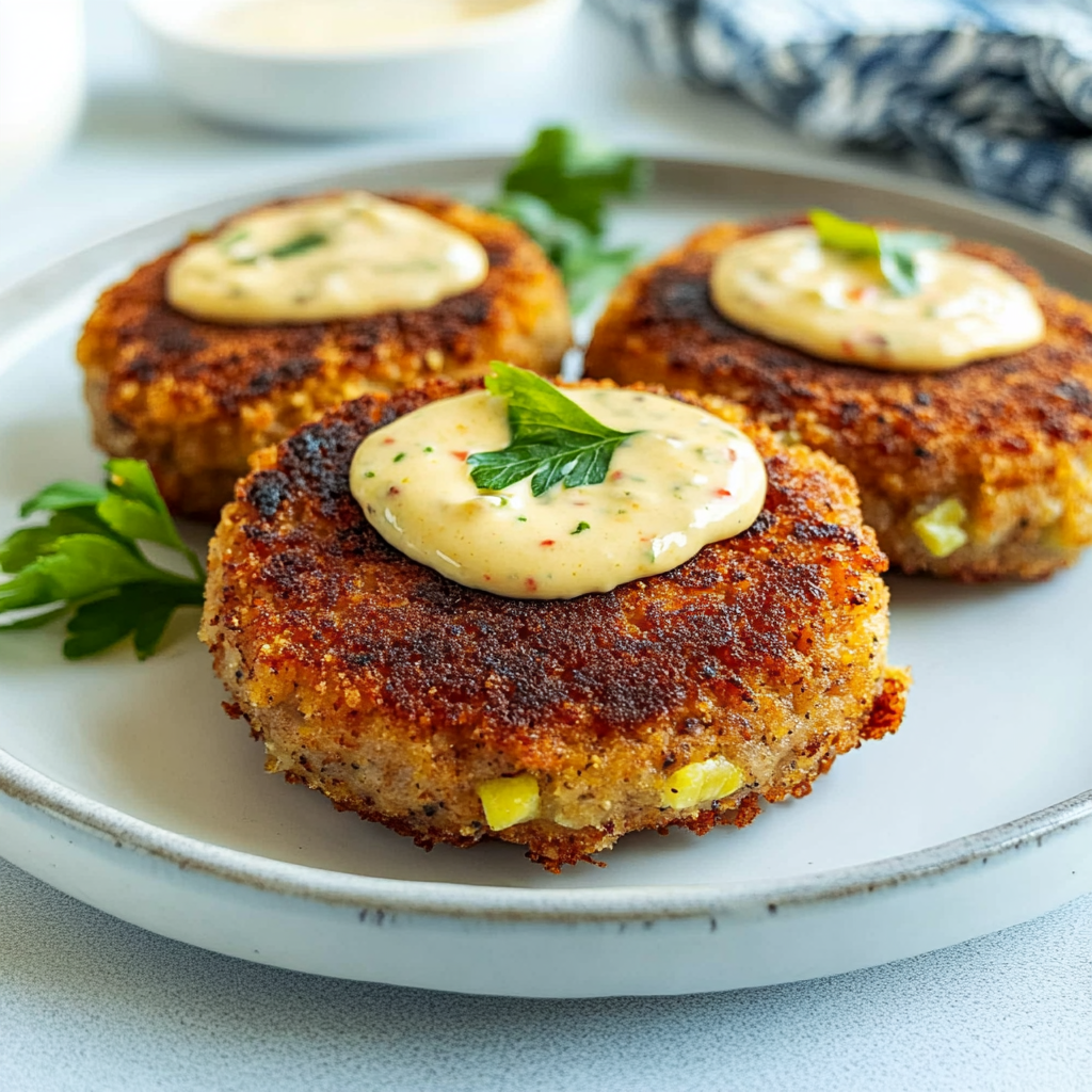 Recipe preparation for Salmon Cakes with Canned Salmon