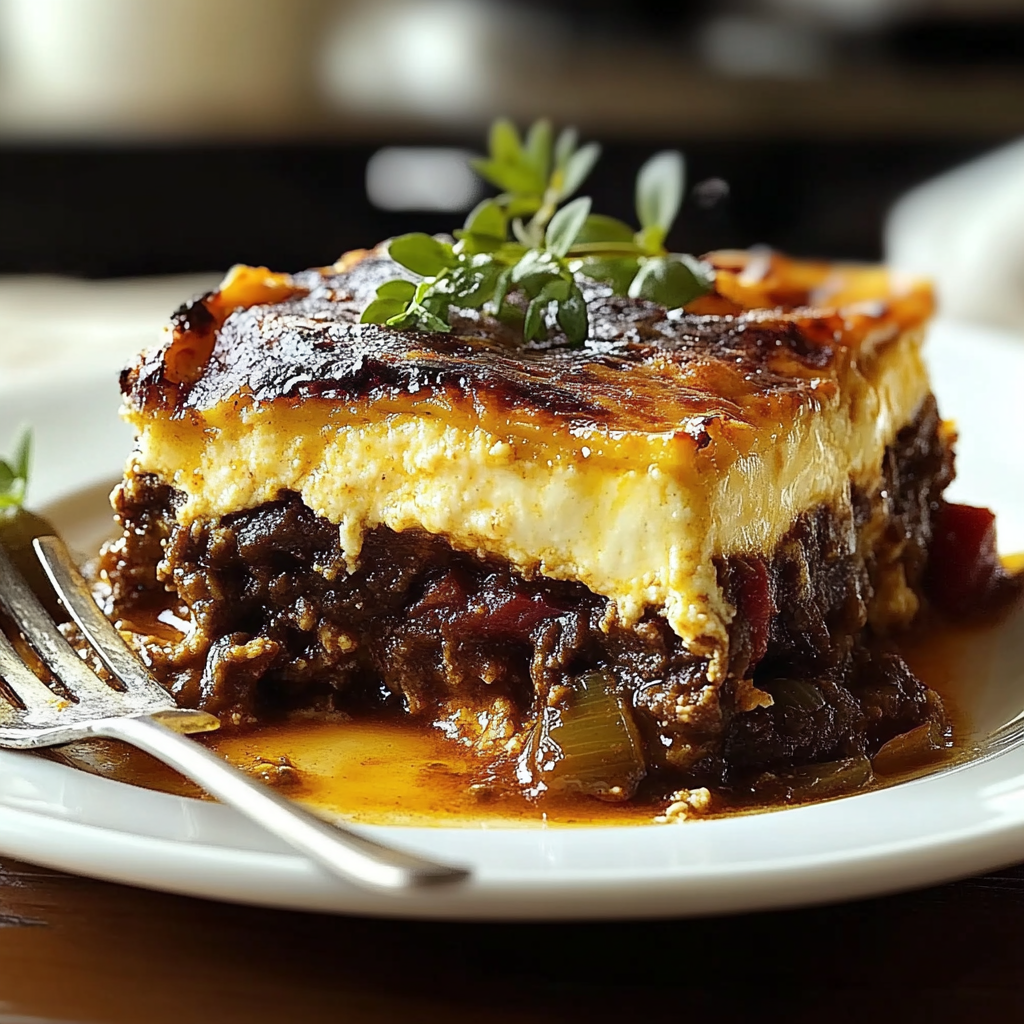 Recipe preparation for Greek Moussaka