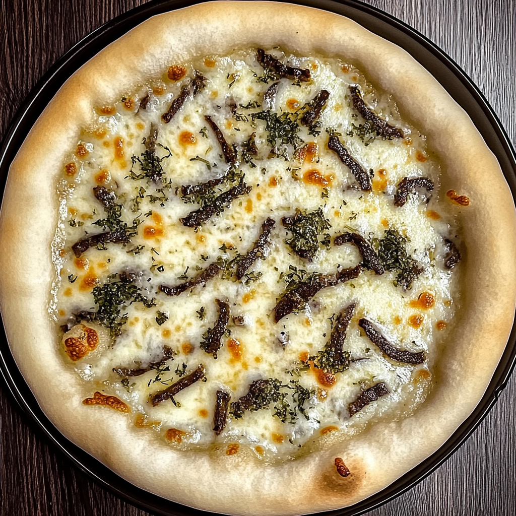 Recipe preparation for Herb White Pizza Sauce Recipe