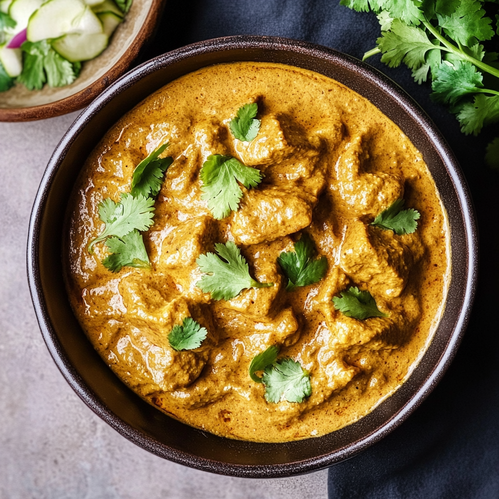 Recipe preparation for Chicken Korma