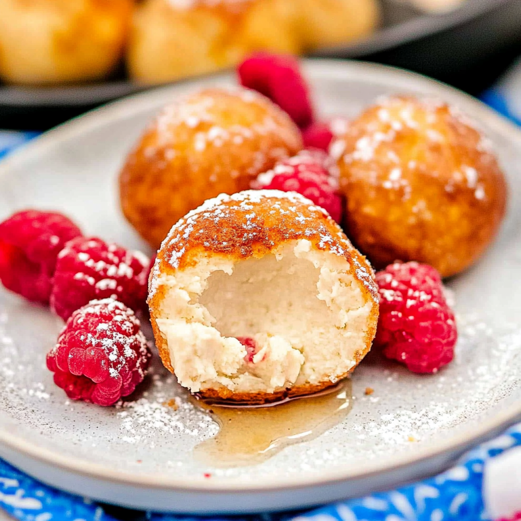 Recipe preparation for Fried Cheesecakern