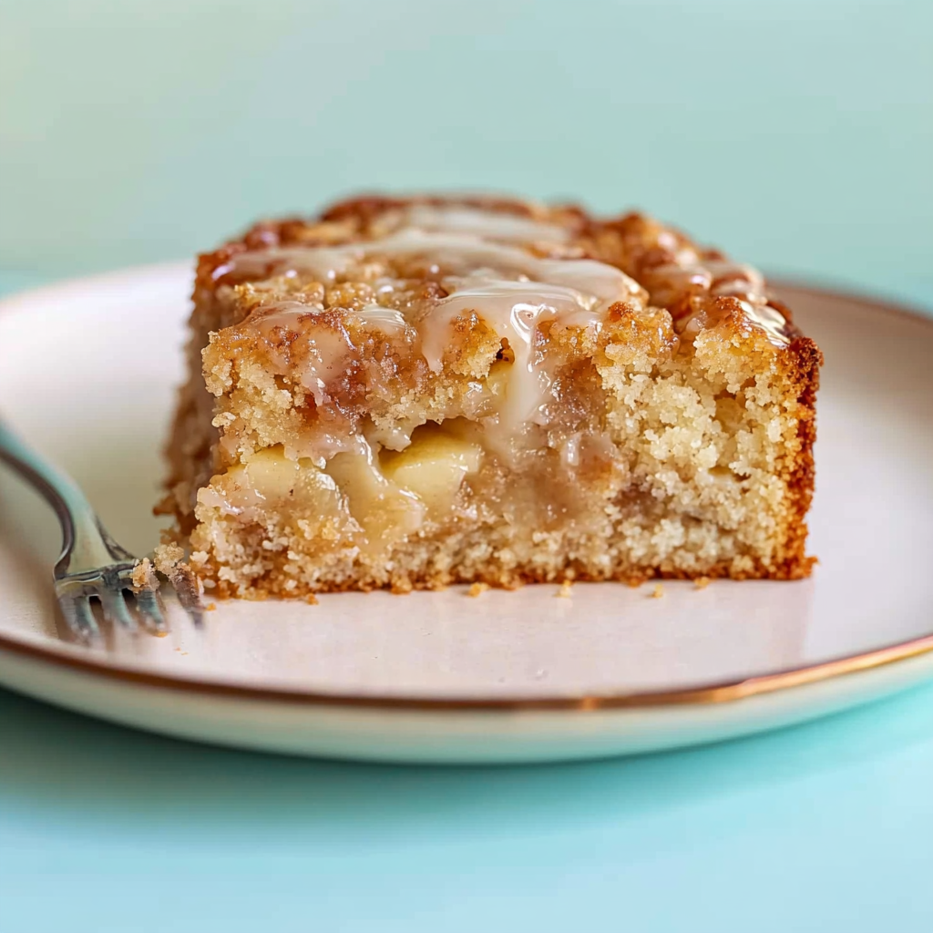 Recipe preparation for Cinnamon Apple Cake