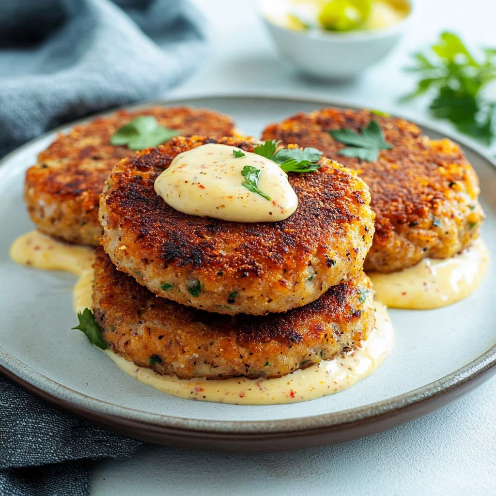 Recipe preparation for Salmon Cakes with Canned Salmon