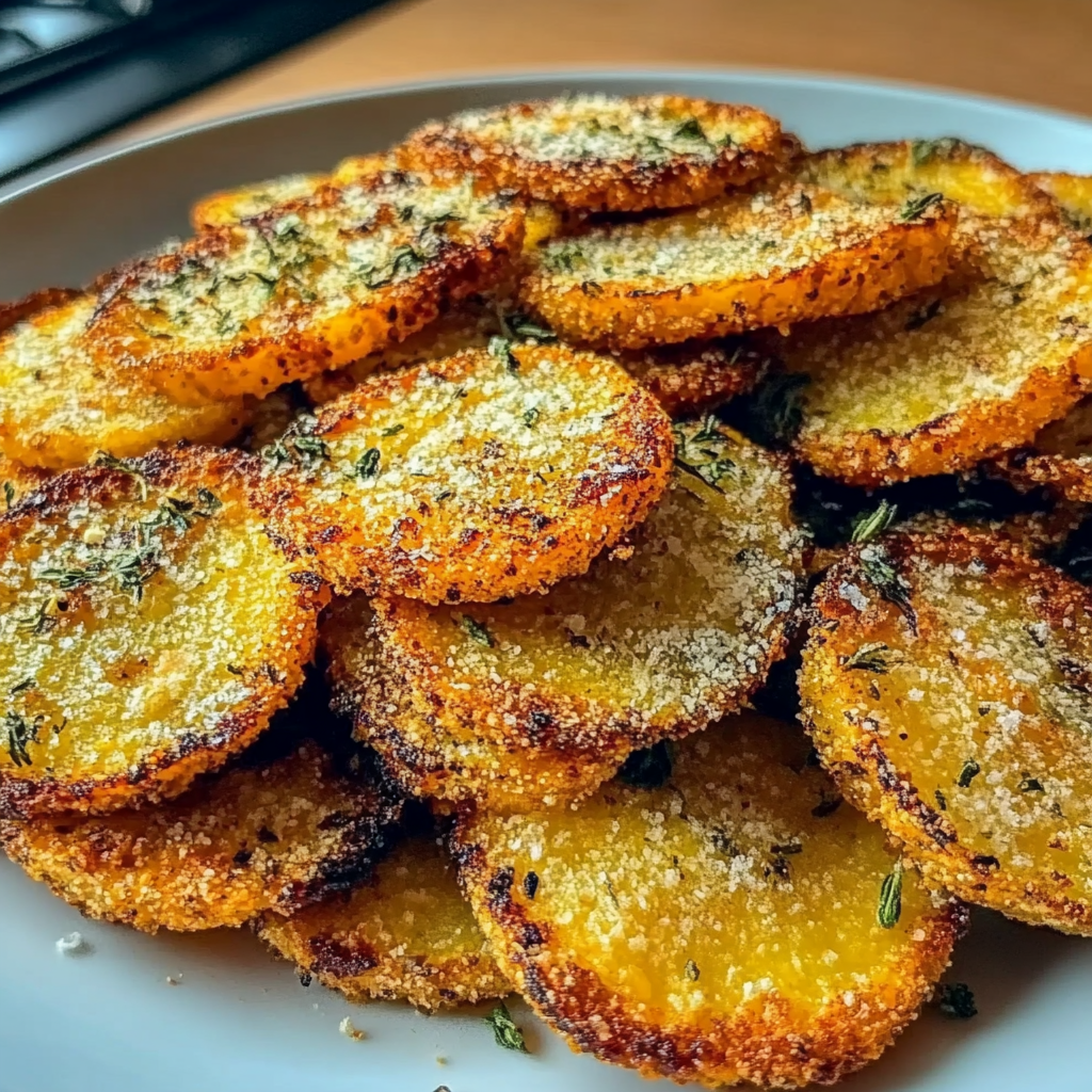 Recipe preparation for Oven-Fried Squash