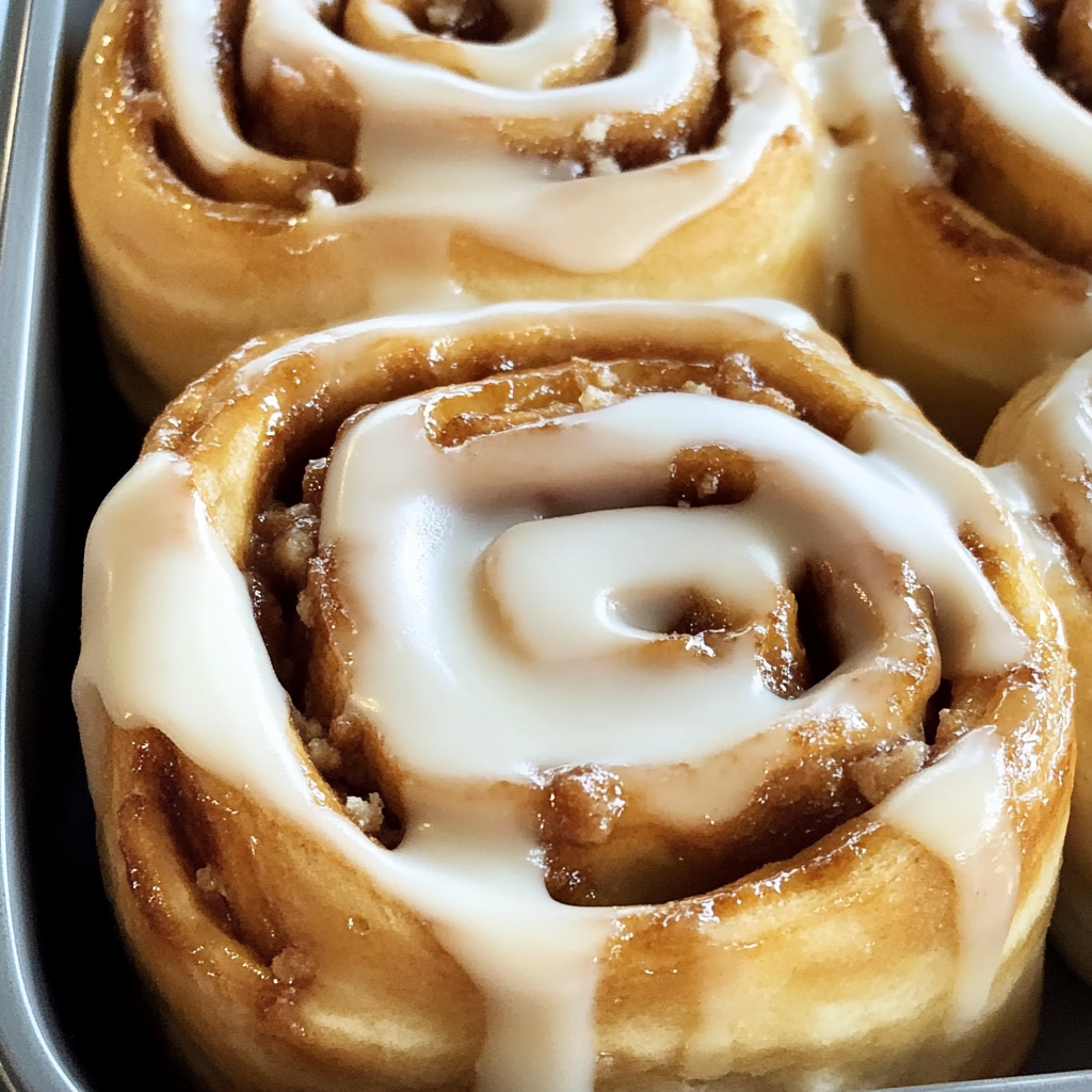 Recipe preparation for Biscoff Cinnamon Rolls