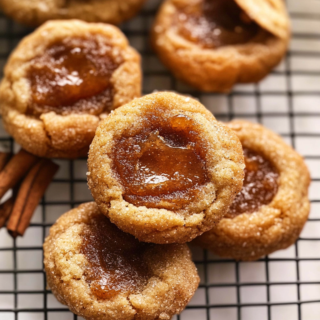 Recipe preparation for Apple Butter Snickerdoodle Cookies
