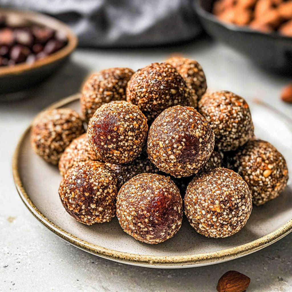 Recipe preparation for Energy Balls