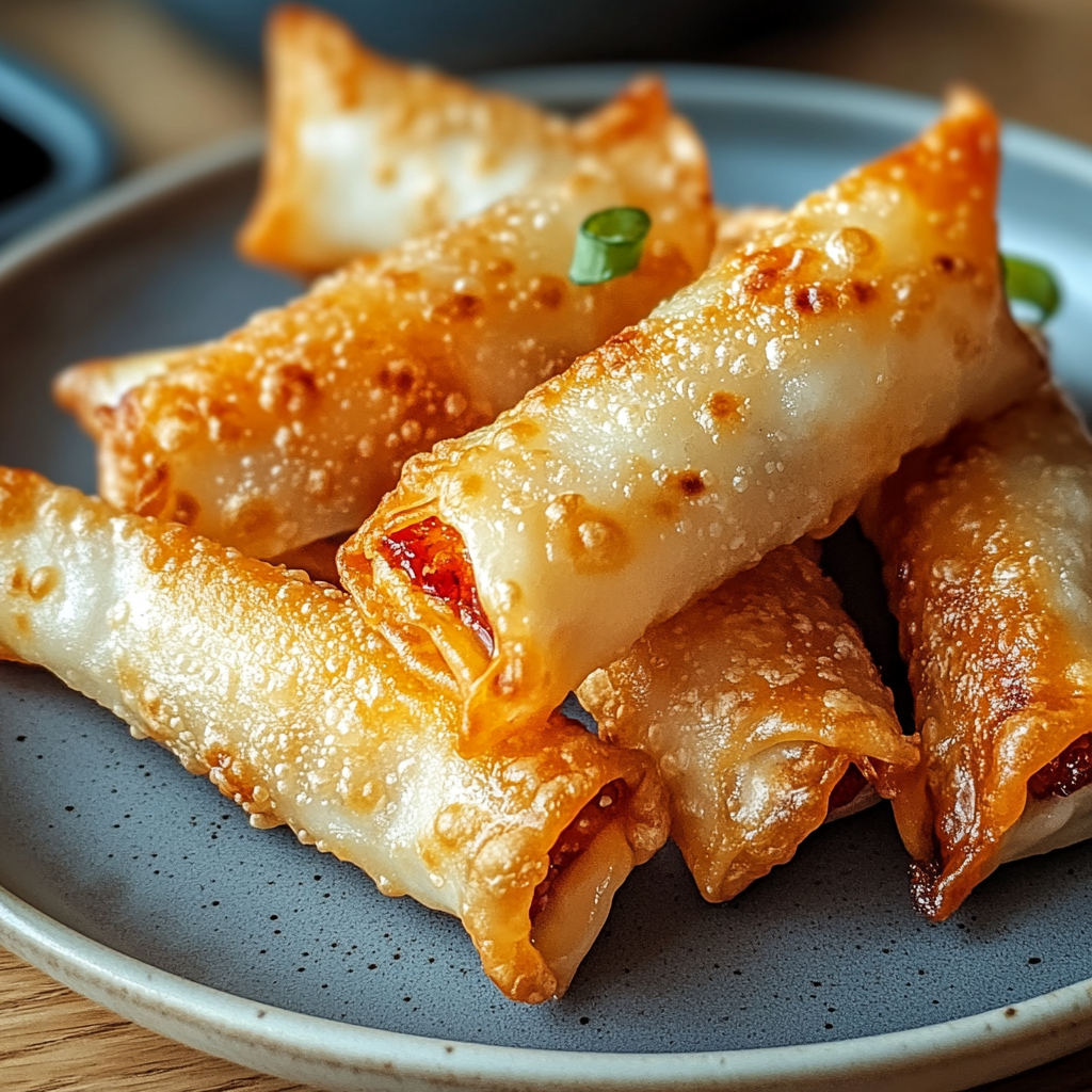Recipe preparation for Rice Paper Crab Rangoons