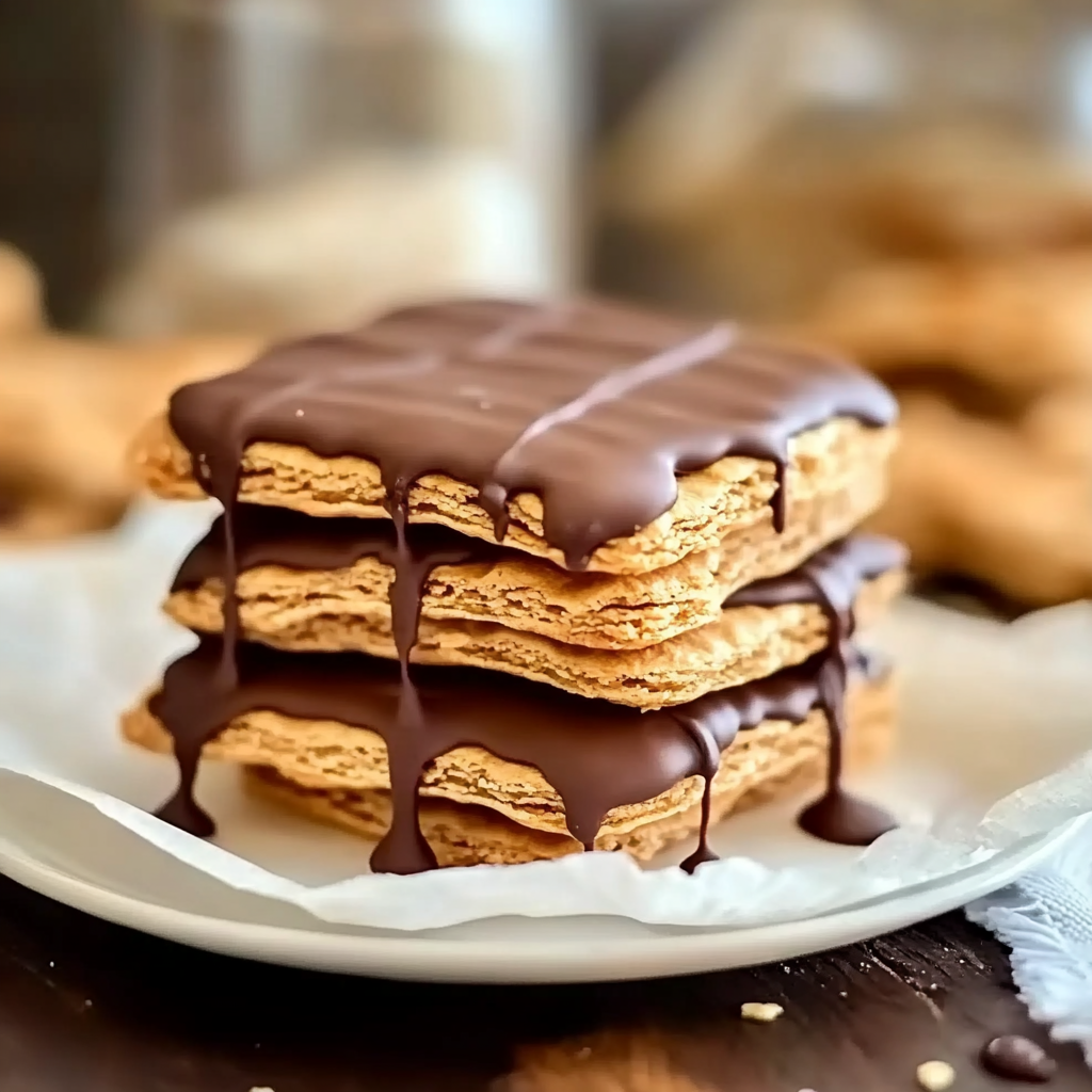 Recipe preparation for Buckeye Graham Crackers