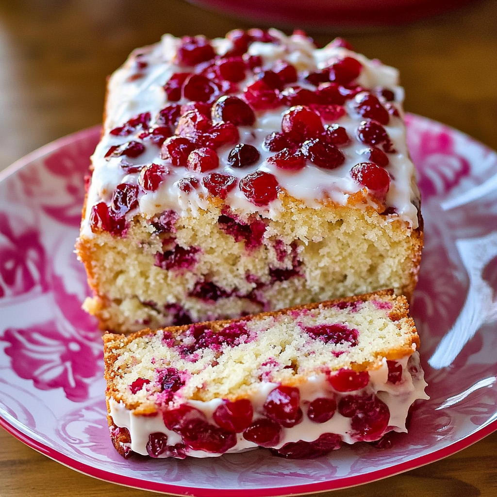 Recipe preparation for Cranberry Orange Bread