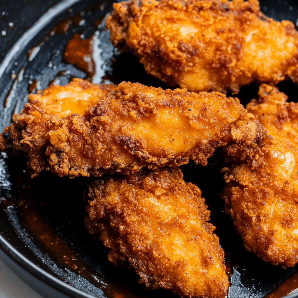 Recipe preparation for Crispy Oven Fried Chicken