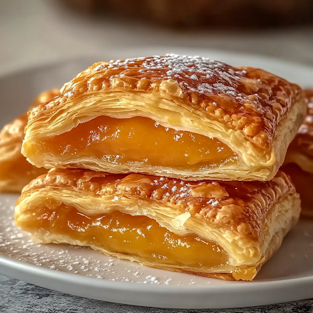Recipe preparation for Peach Hand Pies Recipe
