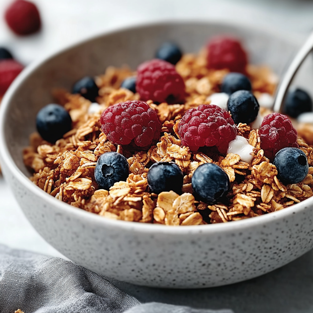 Recipe preparation for Make Your Own Granola