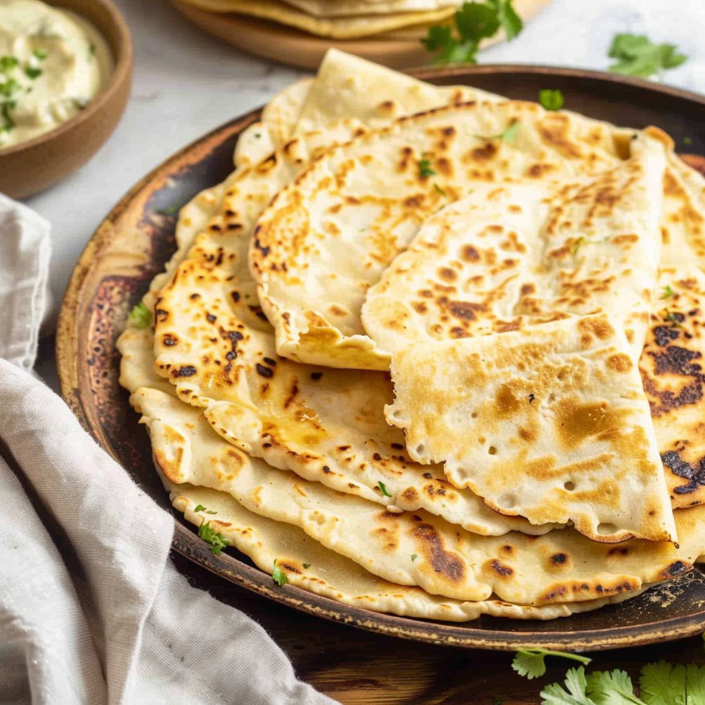 Recipe preparation for 3‑Ingredient Flatbread