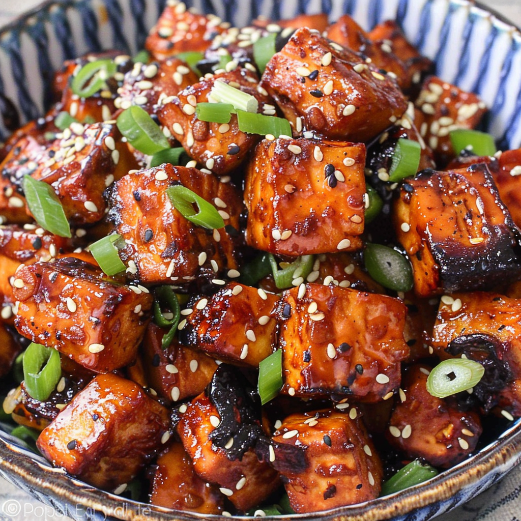 Recipe preparation for Crispy Tofu Stir Fry