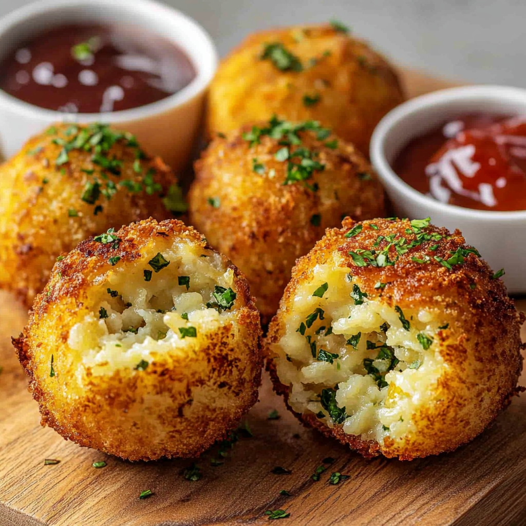 Recipe preparation for Baked Arancini Recipe
