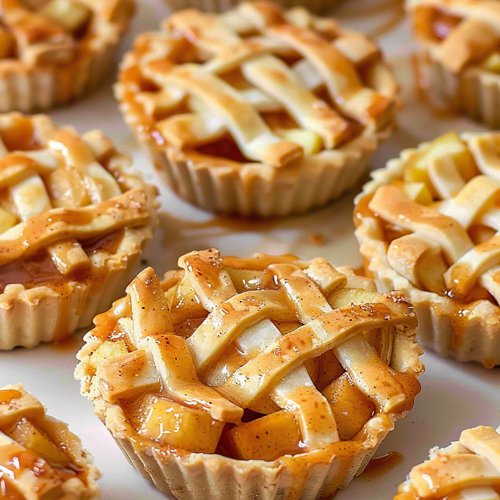 Recipe preparation for Mini Apple Pies