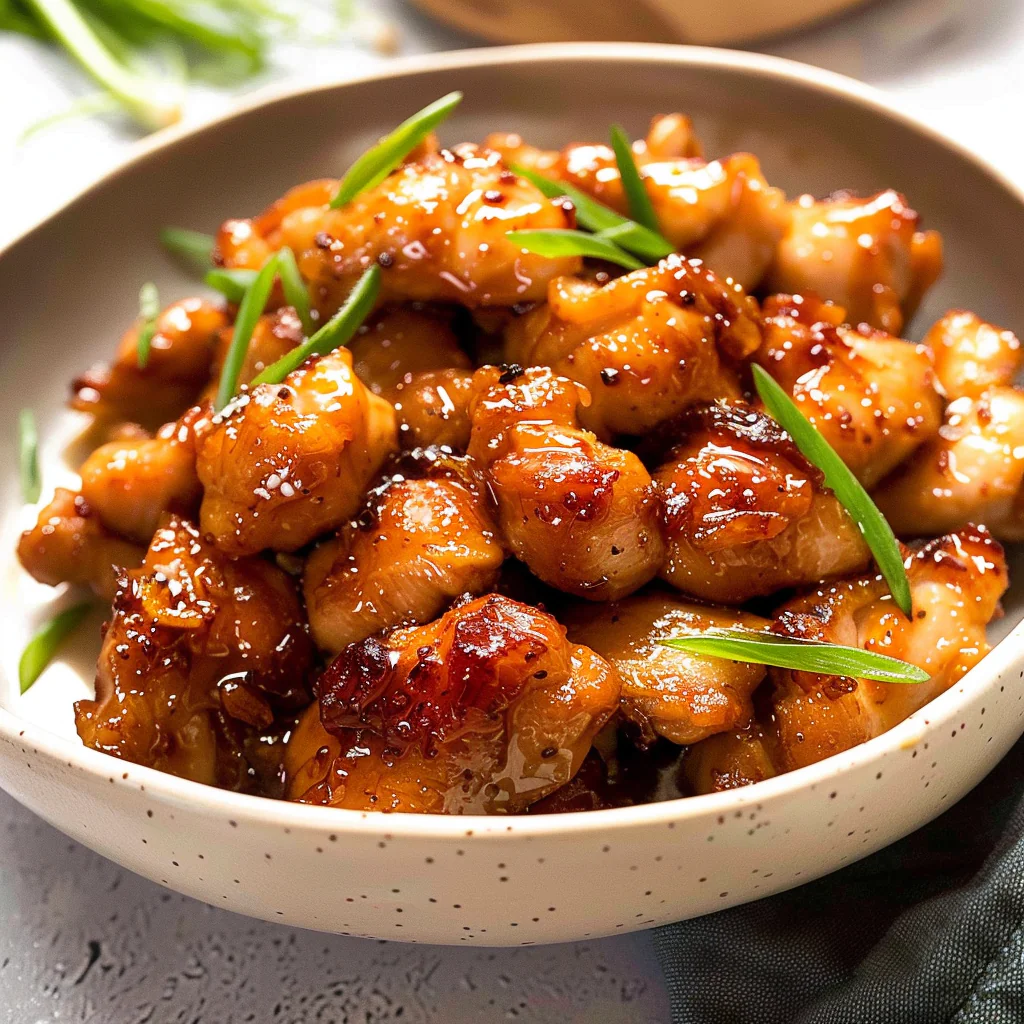 Recipe preparation for HONEY BUTTER CHICKEN