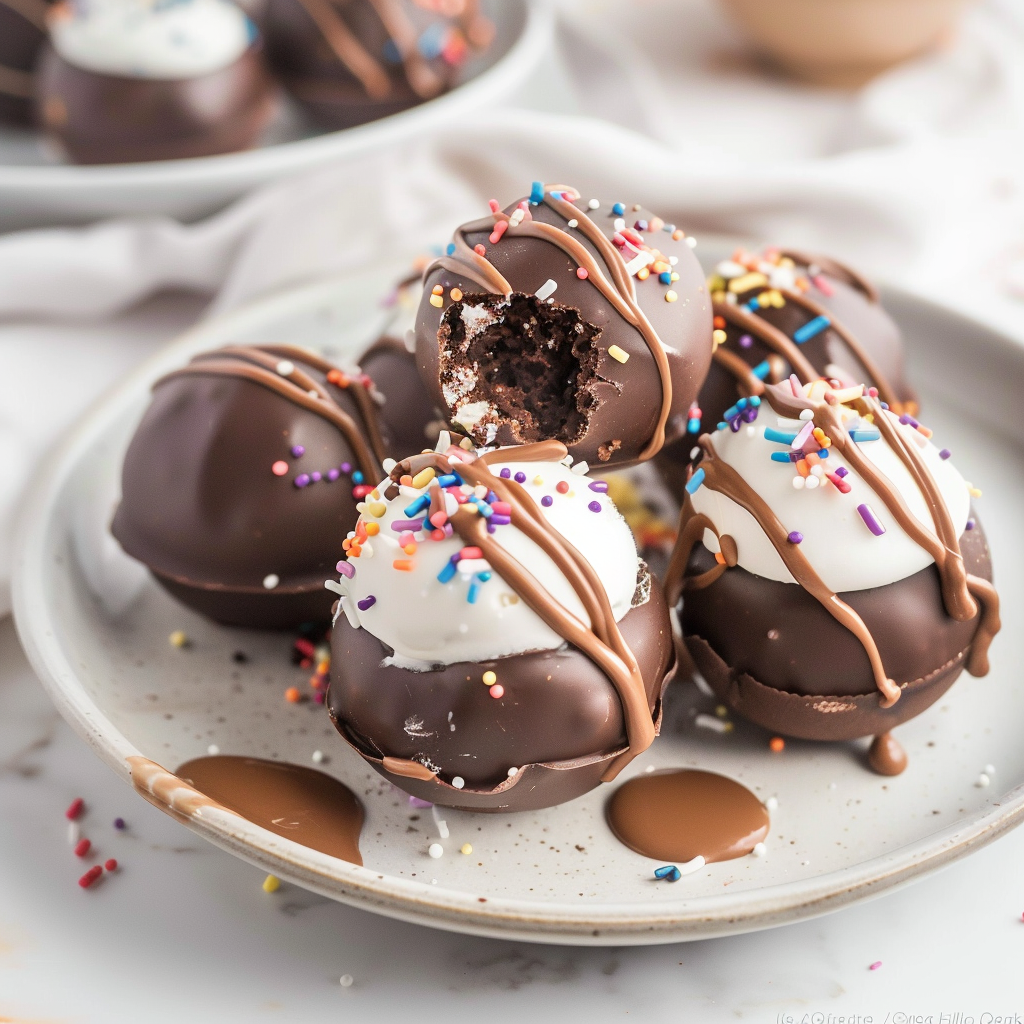 Recipe preparation for Hot Cocoa Bombs