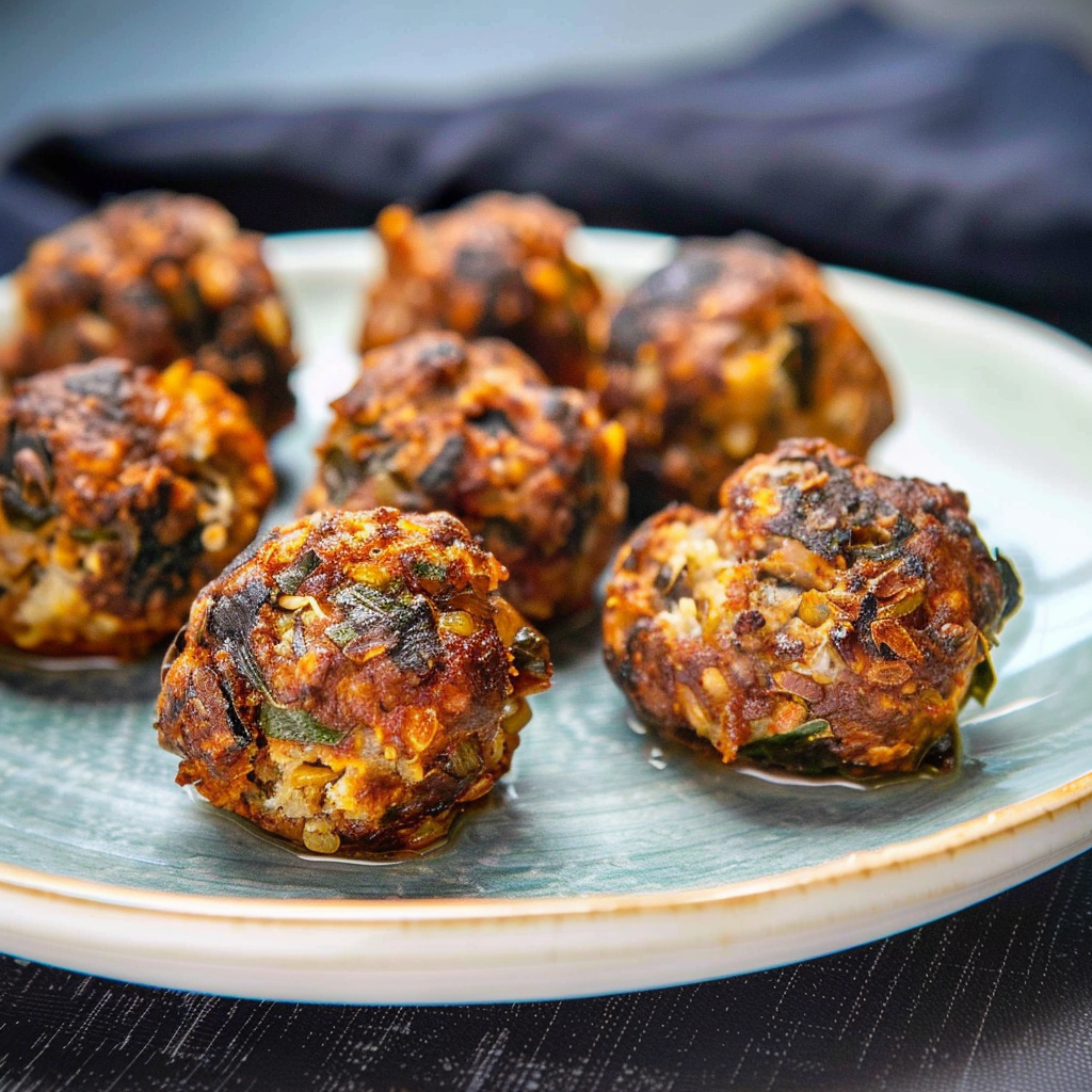 Recipe preparation for Classic Sausage and Herb Stuffing Balls