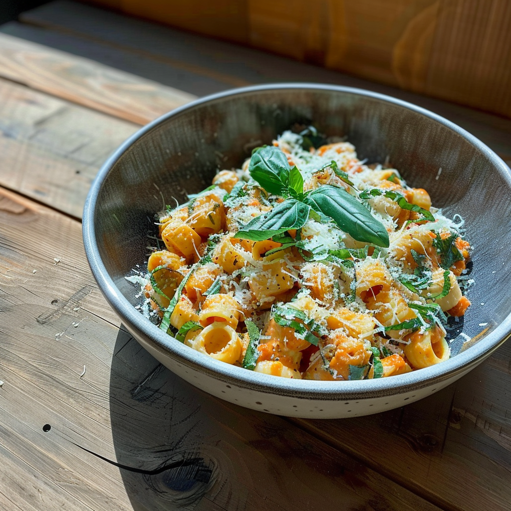 Recipe preparation for One-Pan Creamy Spinach & Sun-Dried Tomato Gnocchi