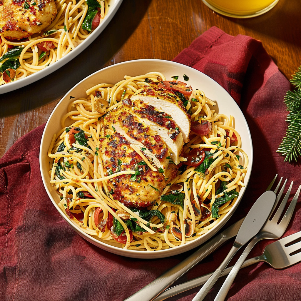 Recipe preparation for Spicy Miso Chicken Parm