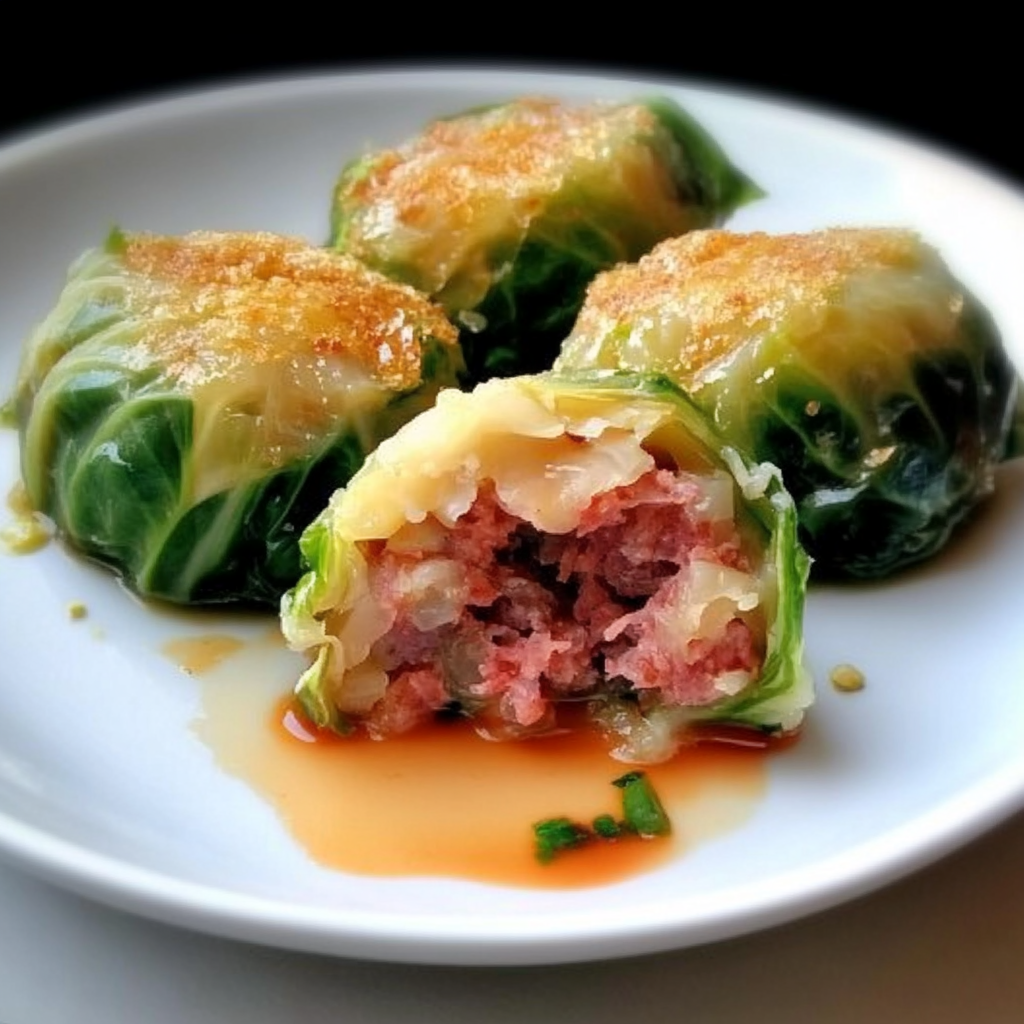 Recipe preparation for Mini Cabbage & Corned Beef Crispy Bites