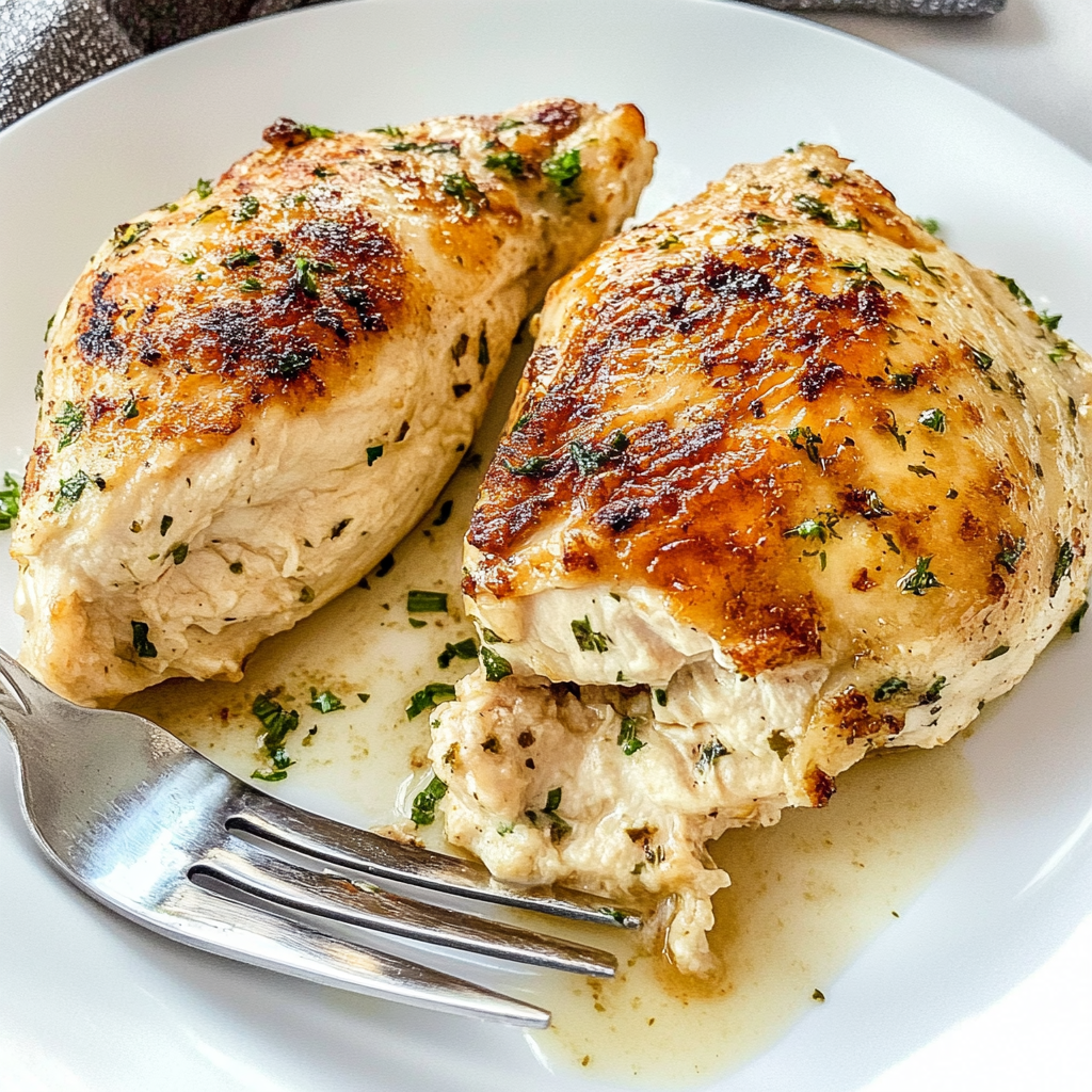 Recipe preparation for Ruth Chris Stuffed Chicken
