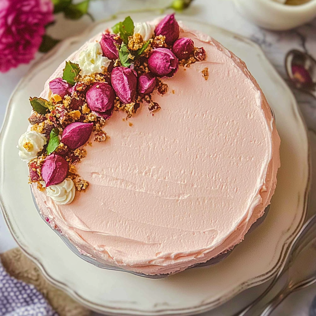 Recipe preparation for Pink Sugar Cookie Tiramisu Jars