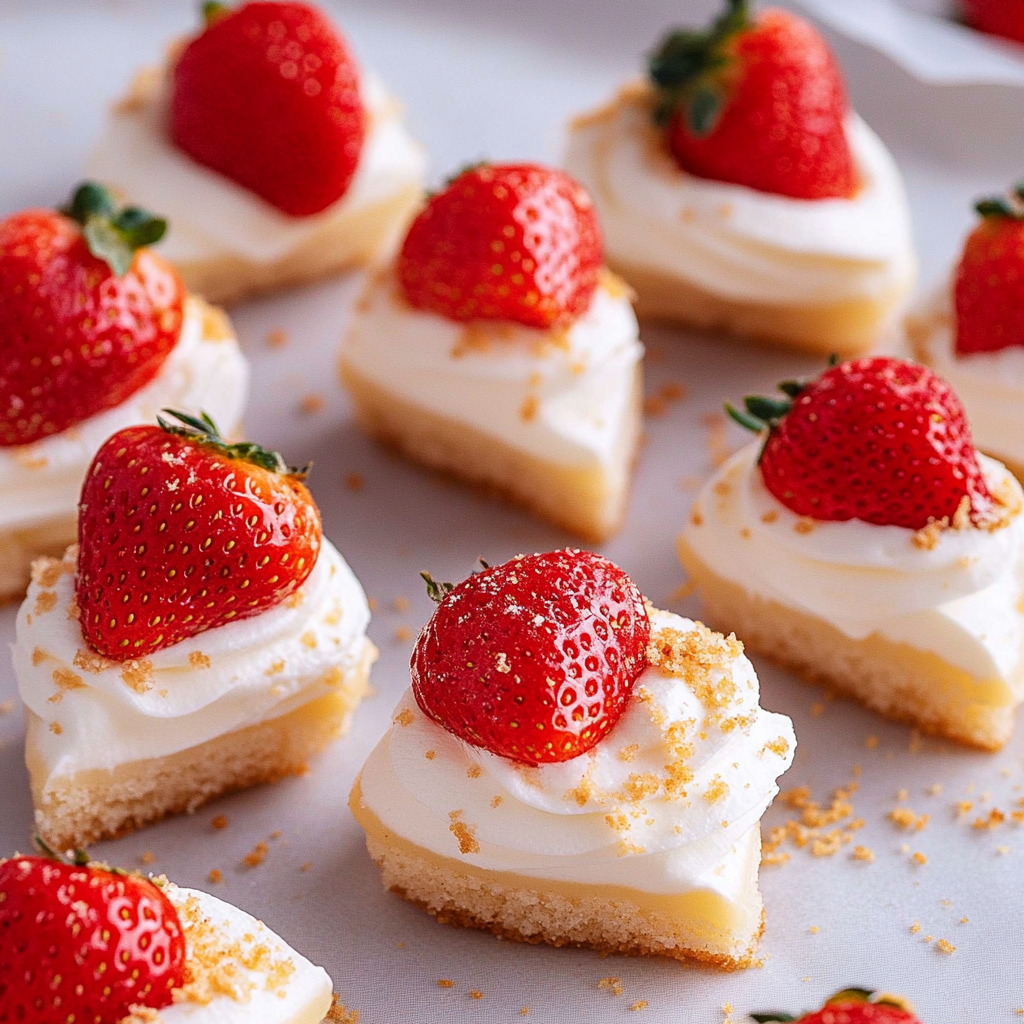 Recipe preparation for Deviled Strawberries