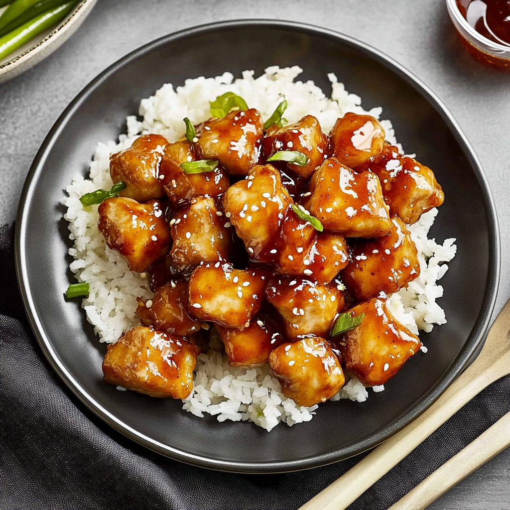 Recipe preparation for Simple Honey Garlic Chicken