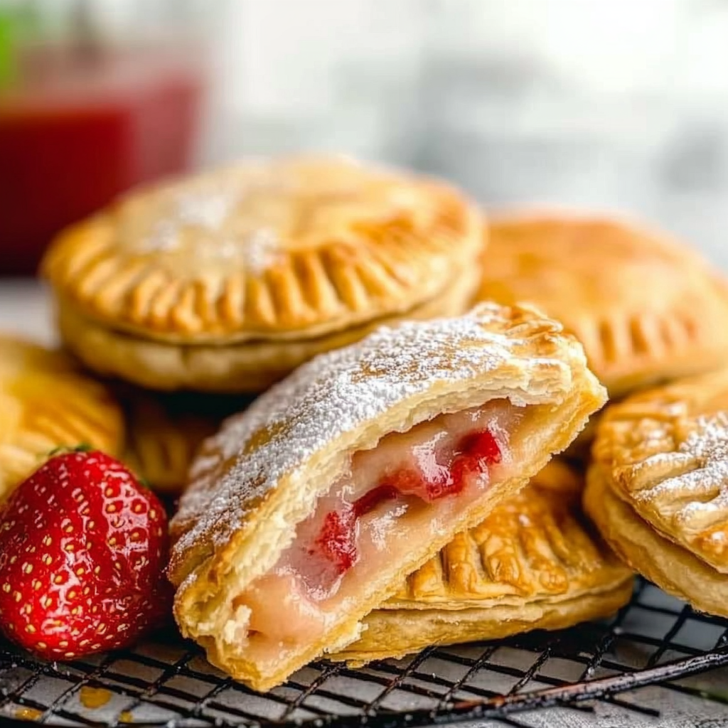 Recipe preparation for Strawberry Hand Pies