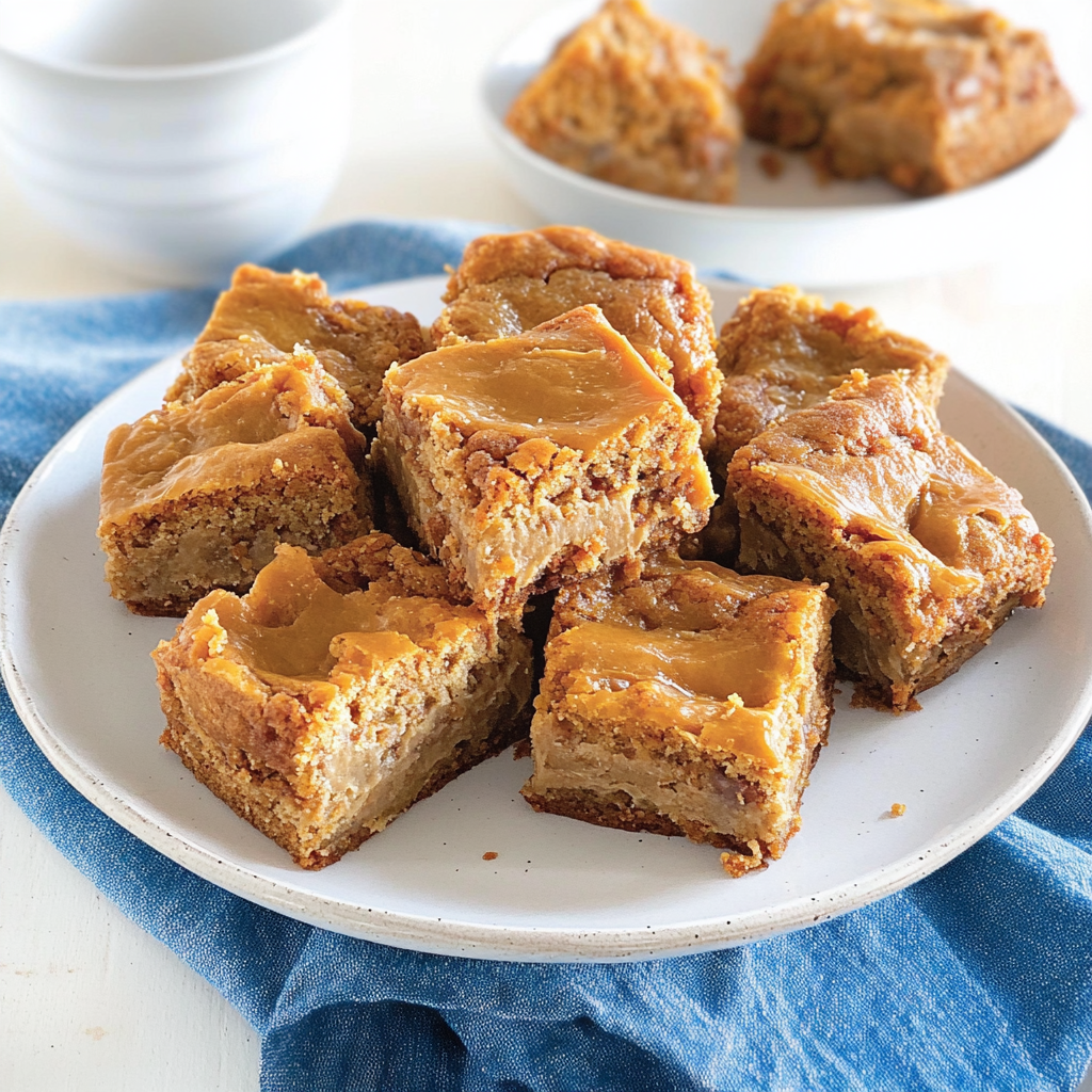 Recipe preparation for Carrot Cake Blondies
